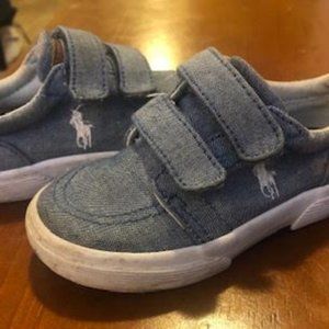 Ralph Lauren Toddler  (sz 6.5) chambray shoes